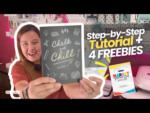 DIY NOTEBOOK TUTORIAL + 4 FREEBIES!