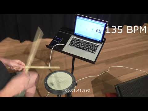 FIVE MINUTE DRILLS - SINGLE ACCENTS - 120, 135 & 150 BPM