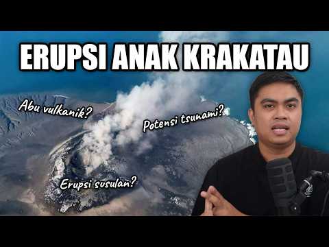 Apa yang sebenarnya terjadi pada Gunung Anak Krakatau?