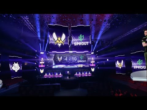 Sprout vs. Vitality (0:2) at Charleroi Esports Grand final (14.04.2019)