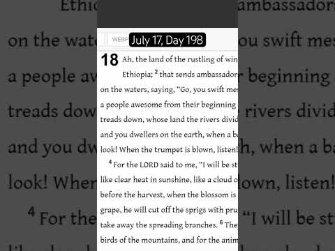 Day 198 of Reading the Bible in Chronological Order! #religion #backtothebible #mybible #bible #god