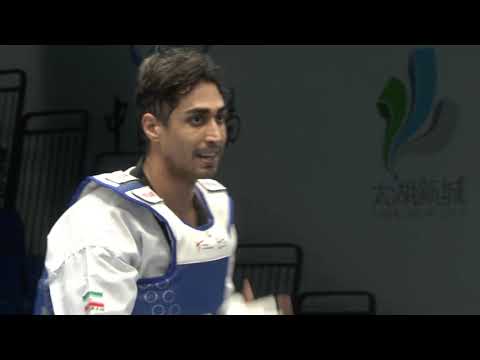 M +80kg Semifinal，Sajjad MARDANI (IRI) VS Zhaoxiang SONG (CHN)