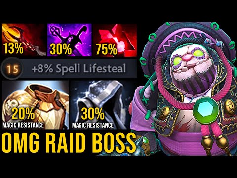 OMG This Build Turns Pudge Into A Raid Boss 1vs5 | Pudge Official
