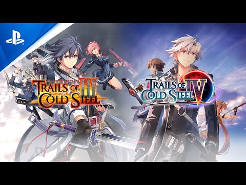 Trails of Cold Steel III / Trails of Cold Steel IV - Announcement Trailer | PS5 Games