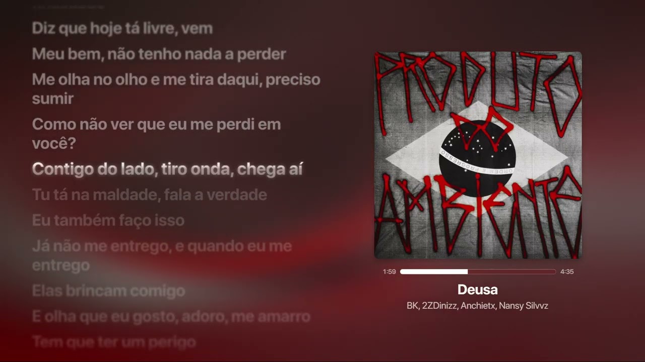 BK, Anchietx e 2ZDinizz - Deusa [Letra]