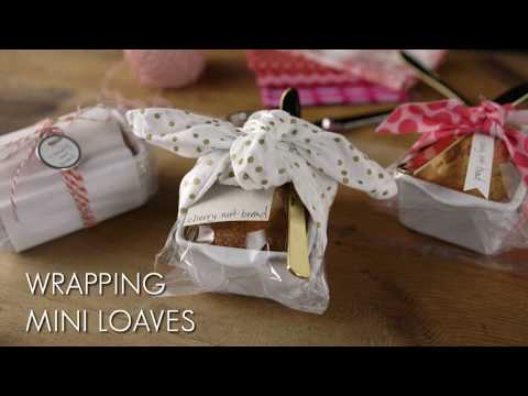 Wrapping Mini Loaves