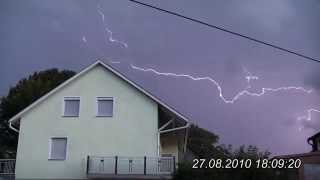 preview picture of video 'Gewitter und Blitze'