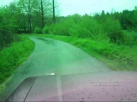 Ł.Howorski, A.Tokarzewski, Classicauto Rajd Magurski 2011, PS 11, Wójtowa onboard