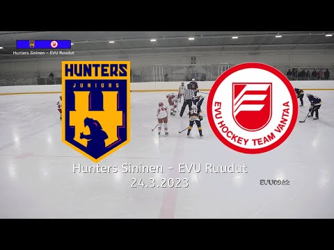 Hunters-Sininen - EVU Ruudut (U14) 24.3.2023