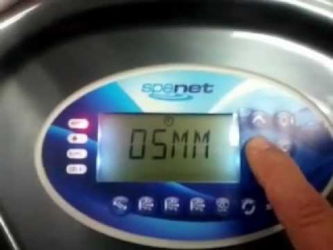 Setting the Time and Temperature on your Outdoor Portable Spa - Adelaide All Spas