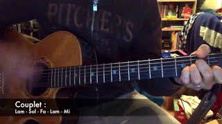 JEAN-JACQUES GOLDMAN - Des vies CoverTutos Guitare de Nico