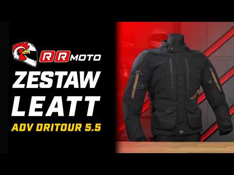 LEATT ADV DRITOUR 5.5 _ zestaw adventure | kurtka i spodnie z laminowaną membraną HydraDri® EVO