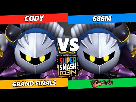 SSC 2022 GRAND FINALS - Cody (Meta Knight) Vs. 686M (Meta Knight) Smash Brawl Tournament
