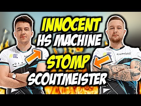 CO TO BYŁO INNOCENT?!?! STOMP SCOUTMEISTER, ILLUMINAR NADAL NIEPOKONANE - CSGO BEST MOMENTS