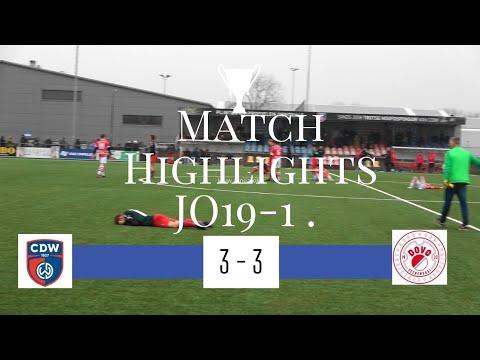 #highlights  Kampioenswedstrijd CDW JO19 -1 -  vv DOVO JO19--1.