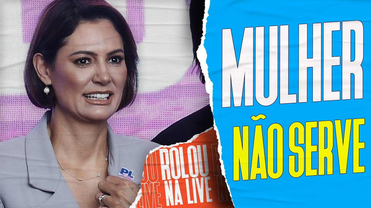 MICHELLE BOLSONARO DEFENDE QUE POLÍTICA SEJA SÓ FEITA POR “MARIDO MACHÃO” | Galãs Feios