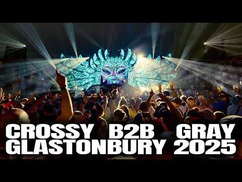 Crossy B2B Gray w/ Carasel @ The Temple, Glastonbury Festival 2025