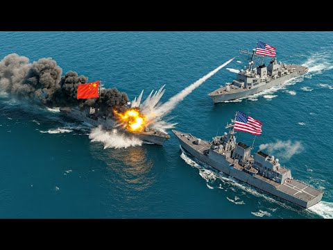 China Challenges US Navy in Open Waters — Then THIS Happened... | US Navy