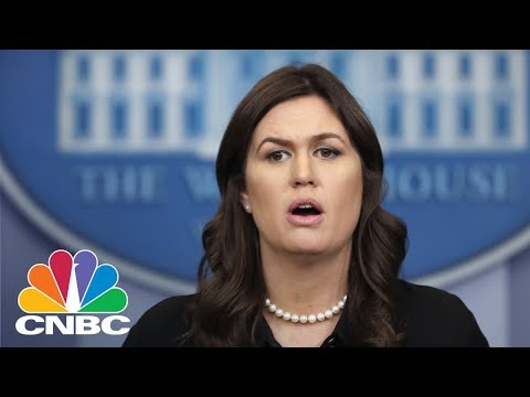 White House Holds Daily Press Briefing - Tuesday April 10, 2018 | CNBC
