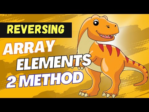 Reversing Array Elements In C Program Using Swapping Method
