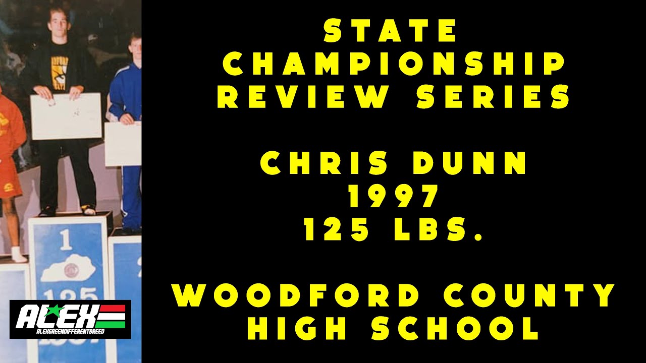 State Wrestling Championship match review w/ Chris Dunn (Woodford County; 1997 125 lbs.