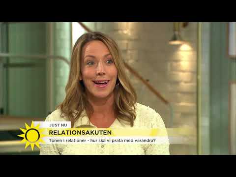 "Tvinga dig själv att säga tre snälla saker per dag" - Nyhetsmorgon (TV4)