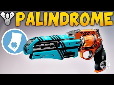 Destiny: THE 2 TAP BEAST! Palindrome Luck In The Chamber Roll & Gameplay (Rise of Iron)