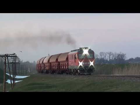 Tren de marfa DB Cargo Romania pleaca din Bucecea cu DA1705 - 13.04.2023