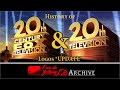 History Of 20th Century Fox Television 20th Television Logos UPDATE The JohnnyL80 Archive