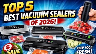Top 5 Best Vacuum Sealer Machines of 2026 | Best Food Vacuum Sealers Reviewed