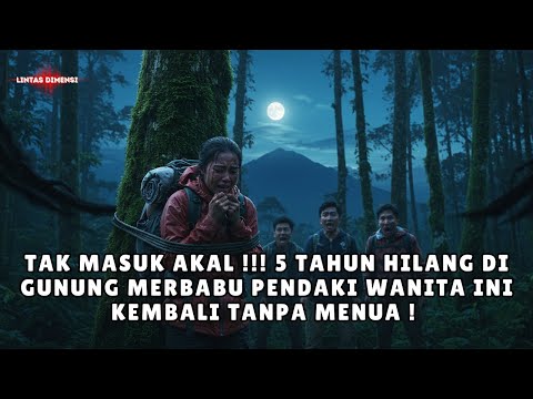 TAK MASUK AKAL !!! 5 TAHUN HILANG DI GUNUNG MERBABU : PENDAKI PEREMPUAN INI KEMBALI TANPA MENUA !