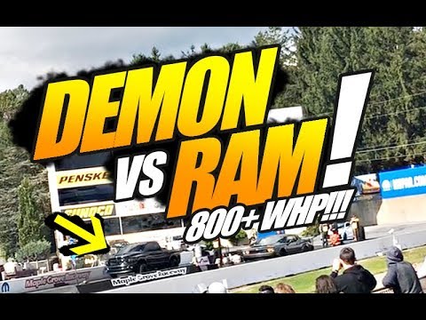 Dodge Demon vs Cummins Ram!!! SHOCKED...