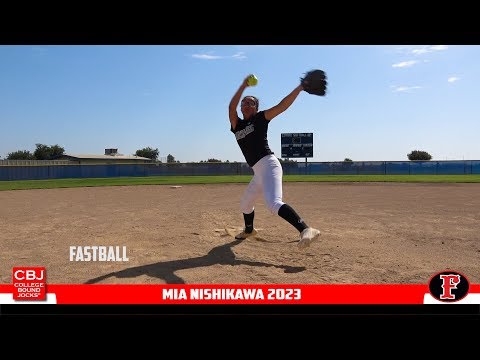 Mia Nishikawa Updated Softball Skills Video