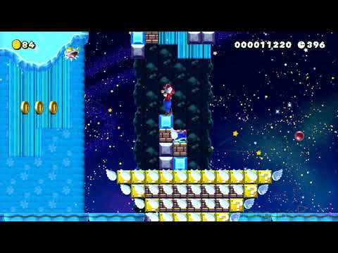Super Mario Maker 2: W3-1 | Blizzard Beach V1