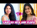 Sai Pallavi Rashmika Mandanna Last 15 Hits And Flops Movies Comparison