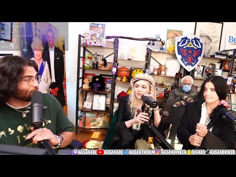 HasanAbi APRIL FOOLS (feat. Grimes & Nadya Tolokonnikova) Twitch Livestream VOD [Pt 2/2]