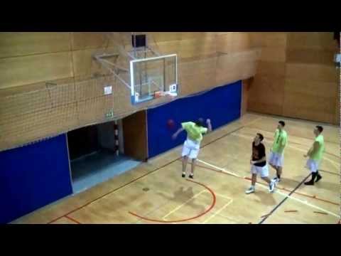 Tevž Ružič with a Windmill Slam Dunk (24. 2. 2013)