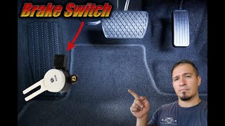 (Fix) How to replace Brake light Switch . Brake lights stay on