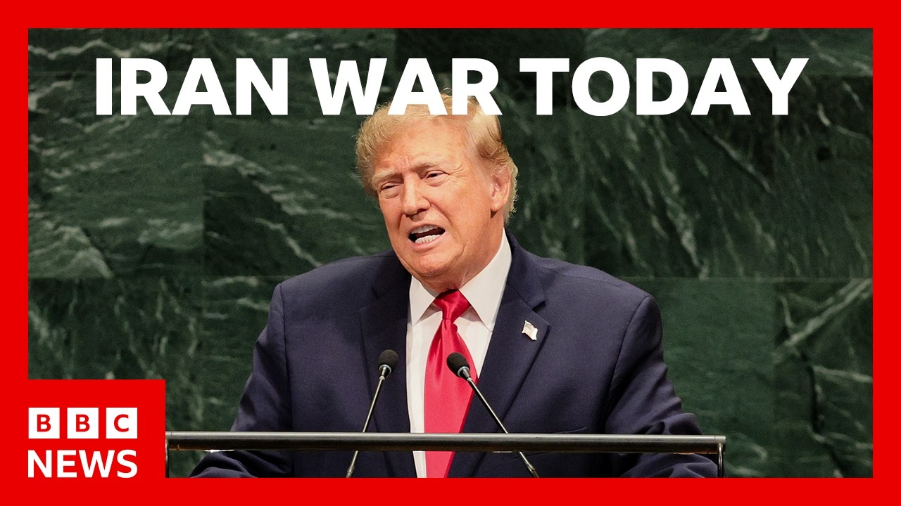 Trump tells UN he faces 'big decision' on Iran strike or peace talks