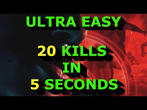 Ultra Easy Nightwave - Get 20 Kills in 5 Seconds #Warframe
