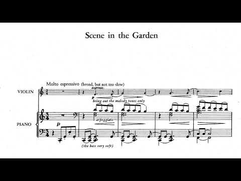 Erich Korngold & Toscha Seidel — Op.11 - III (1921) [w/score]