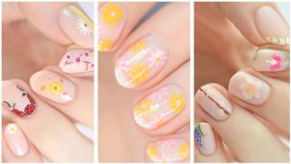 Easy Floral Nail Art Design Compilation! 🌸 Best DIY Flower Nails For Beginners