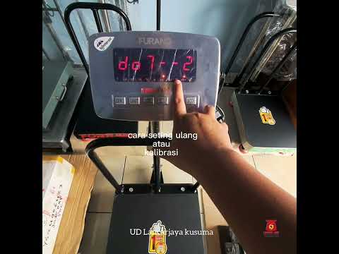 Timbangan Digital Furano , seting ulang & Kalibrasi #udlancarjayakusuma #lancarjayatimbangansolo