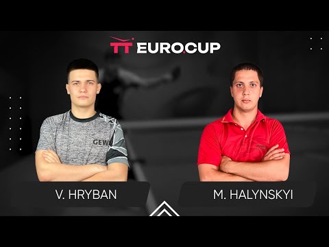 13:40 Vadym Hryban - Mykola Halynskyi 08.02.2024 TT Euro.Cup Ukraine Star. TABLE 3