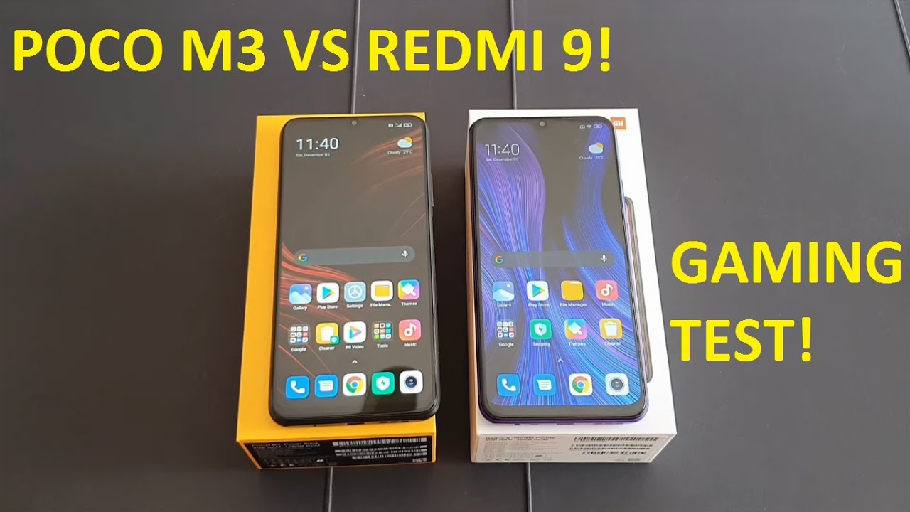 Poco M3 And Xiaomi Redmi 9 Gaming Test. The Battle of Snapdragon 662 Vs Mediatek Helio G80!