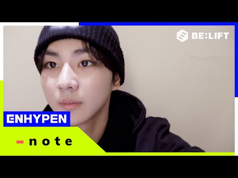 [-note] 200925 JUNGWON - ENHYPEN (엔하이픈) (ENG/JPN)