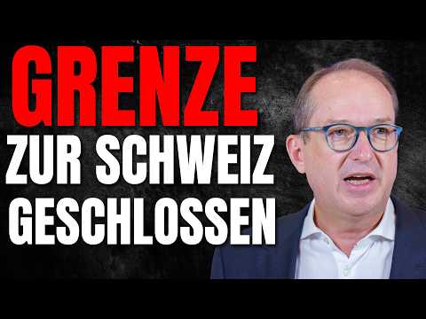 💥SCHLUSS! Schweiz SPERRT Grenzübergang komplett!!