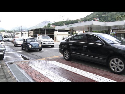 Traffic calming na avenida Euterpe Friburguense foi bancado pela iniciativa privada