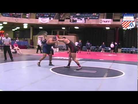 D2 285 - Jake Kahnke (St. Cloud State) over Cody Dauphin (Central Oklahoma) Pin 4.01