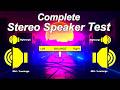 STEREO CHECK Complete Speaker Test